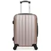 Valise cabine HERO FOGO 55 cm - Coque rigide ABS - 4 roues multidirectionnelles - Rose doré
