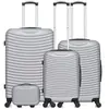 Set de 4 valises - HERO - ETNA-C - 4 roues - Gris