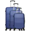 Set de 3 valises - HERO - UTAH - 4 roues - Marine
