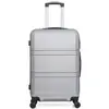 HERO - Valise Weekend UTAH 65 cm 4 Roues - gris