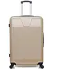 Valise - WAVE PARIS - SELENGA - Grand format - 4 roues multidirectionnelles - 75 cm - Beige