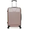 Valise - WAVE PARIS - SELENGA - Weekend - 4 roues - 65 cm - Rose doré