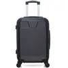 Valise Cabine SELENGA 55 cm 4 Roues - noir - WAVE PARIS 55x35x21cm