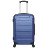 Valise Weekend ELBE-A 60 cm 4 Roues - bleu - WAVE PARIS 60x36x26cm