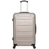 Valise Grand Format ELBE-A 70 cm 4 Roues - beige - WAVE PARIS 70x44x29...