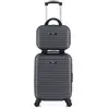 SWISS KOPPER Set de 2 valises - BLUESTAR - BRAZILIA-H - 4 roues - Gris foncé