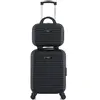 SWISS KOPPER Set de 2 valises - BLUESTAR - BRAZILIA-H - 4 roues - Noir