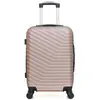 WAVE PARIS - Valise Cabine LENA 55 cm 4 Roues - rose