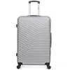 Valise - WAVE PARIS - LENA - Grand format - 75 cm - 4 roues - ABS - Gris