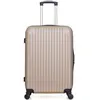 Valise - HERO - CARPATES - Beige - Coque rigide ABS - 4 roulettes 360°
