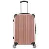 WAVE PARIS - Valise Weekend DENALI 65 cm 4 Roues - rose