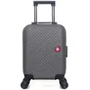 Valise - SWISS KOPPER - SPIEZ - 46 cm - Cabine - 4 roues - Taille XXS - Gris foncé