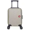 Valise - SWISS KOPPER - SPIEZ - 46 cm - Cabine - 4 roues - Taille XXS - Beige