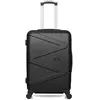 Valise - WAVE PARIS - AMAZONE - Weekend - 4 roues - 65 cm - Noir