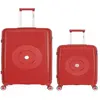 LOT DE 2 - Valises grand format et cabine ORION - rouge - OBAGO