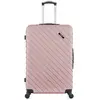 Valise - BLUESTAR - CITE - Grand format - 4 roues - 75 cm - Rose doré