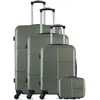 Set de 4 valises - HERO - CORONADO-C - 4 roues - Kaki