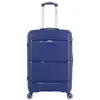 Valise Weekend CENTAURE  4 Roues - bleu - OBAGO 65x42x26cm
