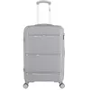 Valise Weekend CENTAURE  4 Roues - gris - OBAGO 65x42x26cm