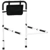 HOMCOM - Barrière de Lit - Acier - 95x52x102cm - Blanc