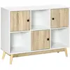 Meuble de Rangement HOMCOM - Buffet de salle à manger et cuisine avec ...