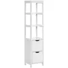 Meuble colonne rangement salle de bain - KLEANKIN - 30x30x144cm - 2 ti...
