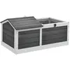 PawHut Enclos pour tortue - parc pou 86x54x43cm Gris
