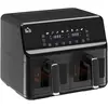 HOMCOM - Friteuse à air - Air Fryer - Acier - 38.5x38x30.5cm - Noir