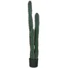 Outsunny Cactus artificiel grand réalisme plante artificielle grande taille dim. Ø 18 x 120H cm vert