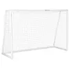 SPORTNOW But de football cage de foot - dim. 180L x 92l x 124H cm - PVC blanc
