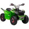 HOMCOM Quad Électrique Enfant V. Max. 2,5 Km/H 6 V Vert