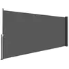 Outsunny Tuinzijluifel - Polyester - 300x140cm - Donkergrijs