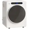 Sèche linge à évacuation - HOMCOM - 1000 W 4 Kg - 6 modes de séchage m...