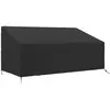 Outsunny meubelhoes - 600D Oxford-stof - 218x111x101cm - Zwart
