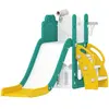 Toboggan pour tout-petits - AIYAPLAY - 5 en 1 - avec panier de basket ...