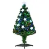 HOMCOM Sapin de Noël artificiel lumineux - H90cm - Vert