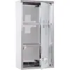 HOMCOM - Armoire à Pharmacie - Métal - 25x12x48cm - Gris