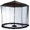 Outsunny - Moustiquaire - Tissu Oxford - 300x300x230cm - Noir