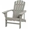 Outsunny - fauteuil de jardin - Bois - 78x89x88cm - Gris