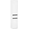 HOMCOM Meuble Colonne Rangement Salle de Bain Style Contemporain 2 pla...