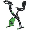 HOMCOM Vélo d'appartement cardio Fit 97x51x115cm Vert