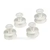 JEU 4 ROULETTES PANIER SUPERIEUR pour lave-vaisselle WHIRLPOOL ADP8400...
