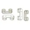 Electrolux Ensemble Support De Roulette Complet X4 Pour Lave-Vaisselle...