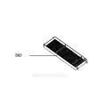 Support complet pour Lave-vaisselle Arthur Martin Electrolux Faure gri...