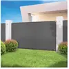 IDMARKET Brise vue haute densité 1 x 10 M gris 300 gr/m² qualité PRO