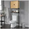IDMarket Meuble Etagère Dessus Wc Placard Detroit Design Industriel