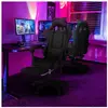 IDMARKET Fauteuil de gaming ALEX réglable avec repose-pied, coussin de...