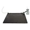 Tapis solaire pour piscine - INTEX - 120 x 120 cm - PVC solide - Noir