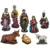 FEERIC LIGHTS & CHRISTMAS Santons pour crèche de Noël - 8 Pièces - H. 20 cm - Multicolore