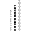 Boules Nocty M 55 x 4.5 cm Noires  